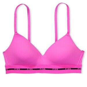 Victoria’s Secret PINK Wear Everywhere Lightly Lined Bra 32A Hot Pink NWOT 🩷